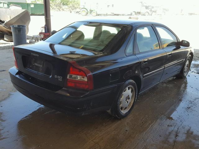 YV1TS92D421268844 - 2002 VOLVO S80 BLACK photo 4