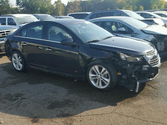 1G1PG5SB2F7156345 - 2015 CHEVROLET CRUZE BLACK photo 9