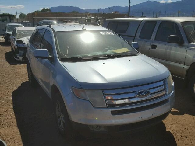 2FMDK48C18BA20667 - 2008 FORD EDGE SEL BLUE photo 1