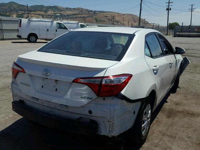 5YFBPRHE1FP263461 - 2015 TOYOTA COROLLA EC 白色 照片 4