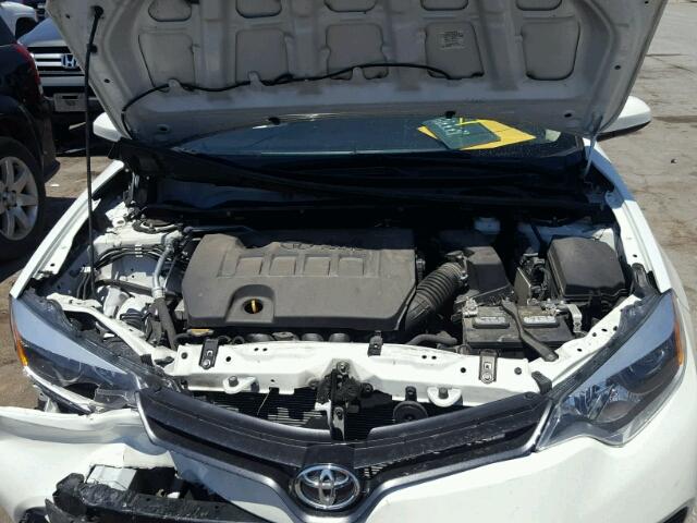 5YFBPRHE1FP263461 - 2015 TOYOTA COROLLA EC 白色 照片 7