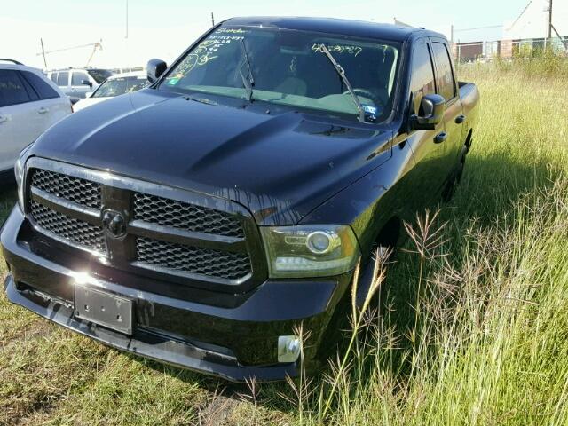 1C6RR6KT0ES293909 - 2014 RAM 1500 BLACK photo 2