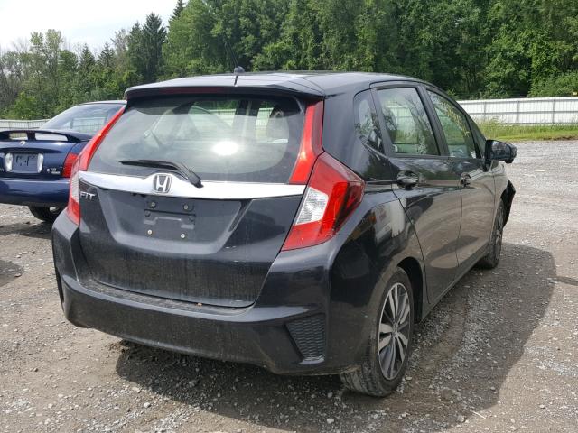 JHMGK5H75GX043515 - 2016 HONDA FIT EX BLACK photo 4