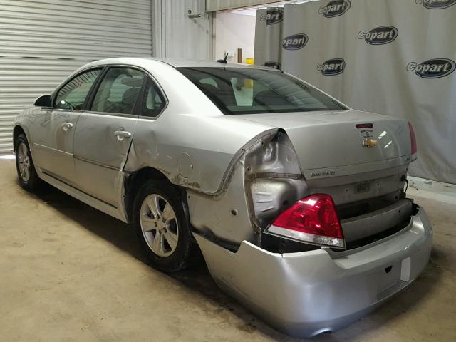 2G1WA5E32E1116764 - 2014 CHEVROLET IMPALA LIM SILVER photo 3