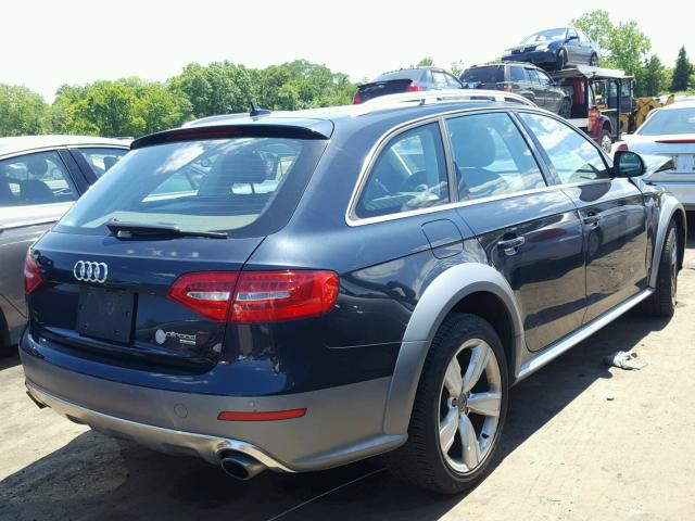 WA1UFAFL7DA056325 - 2013 AUDI A4 ALLROAD GRAY photo 4