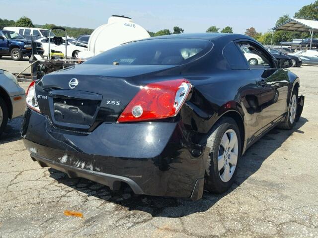 1N4AL24E18C286731 - 2008 NISSAN ALTIMA BLACK photo 4