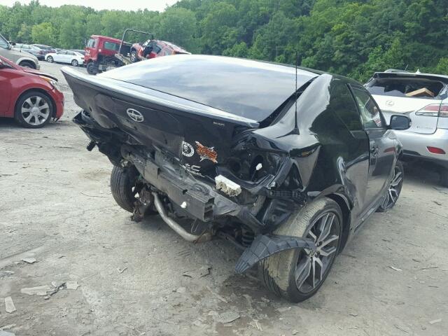 JTKJF5C76E3085434 - 2014 TOYOTA SCION TC 黑色 照片 4