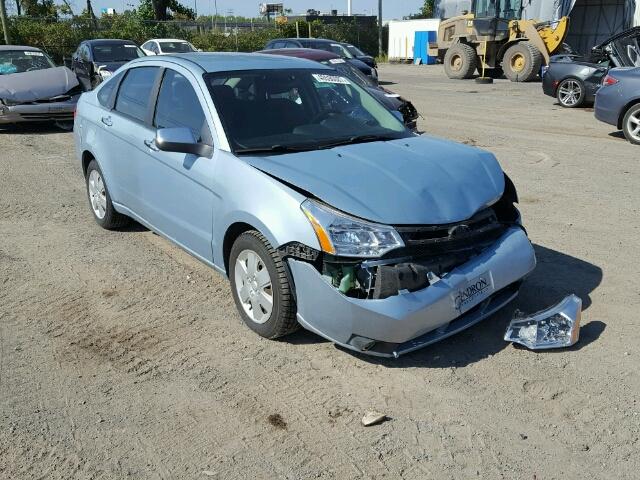 1FAHP35N79W115540 - 2009 FORD FOCUS BLUE photo 1