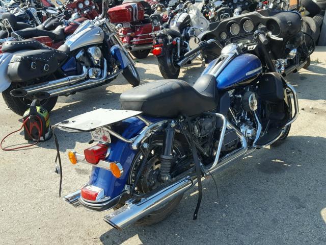 1HD1KEM12AB652850 - 2010 HARLEY-DAVIDSON FLHTK BLUE photo 4