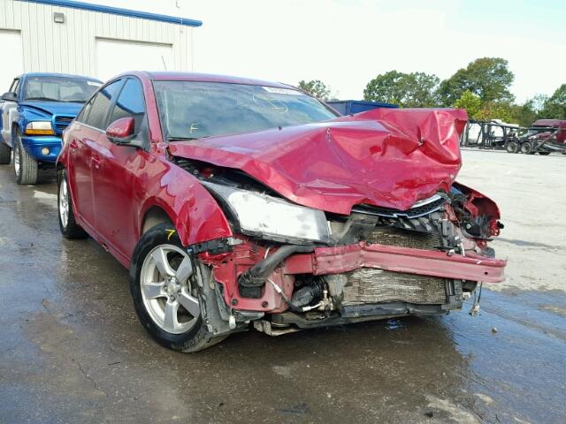 1G1PE5S99B7111710 - 2011 CHEVROLET CRUZE LT RED photo 1