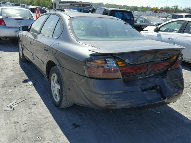 1G2HX52K634150657 - 2003 PONTIAC BONNEVILLE GRAY photo 3