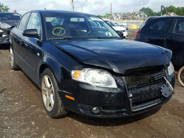 WAUDF78E87A254422 - 2007 AUDI A4 2.0T QU BLACK photo 1