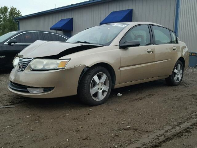 1G8AL55F56Z135527 - 2006 SATURN ION LEVEL GOLD photo 2