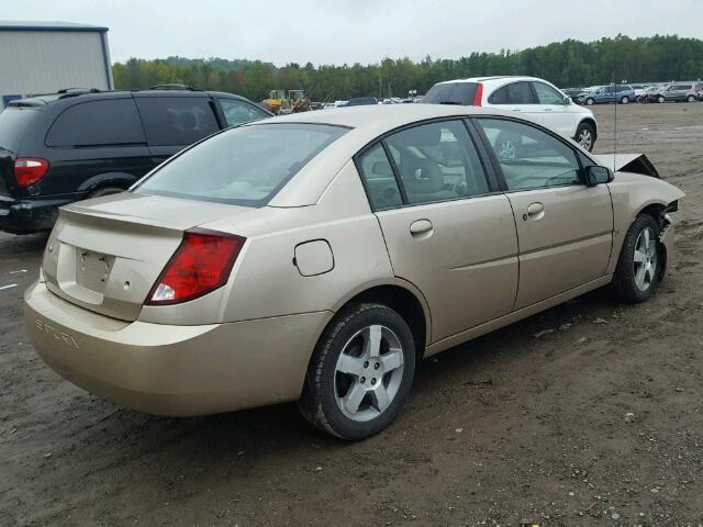 1G8AL55F56Z135527 - 2006 SATURN ION LEVEL GOLD photo 4