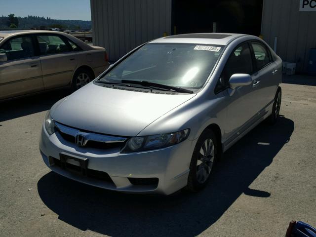 19XFA1F99AE020422 - 2010 HONDA CIVIC EXL 银色 照片 2