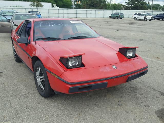 1G2PM37R3GP269270 - 1986 PONTIAC FIERO SPOR RED photo 1