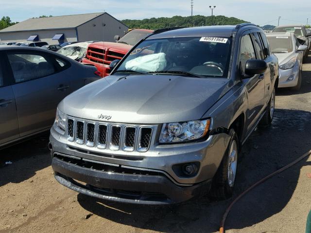 1C4NJCBA6DD169108 - 2013 JEEP COMPASS SP BLUE photo 2