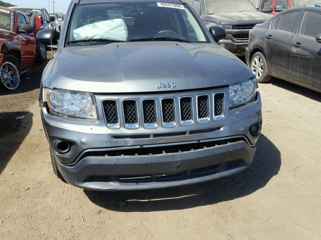 1C4NJCBA6DD169108 - 2013 JEEP COMPASS SP BLUE photo 9