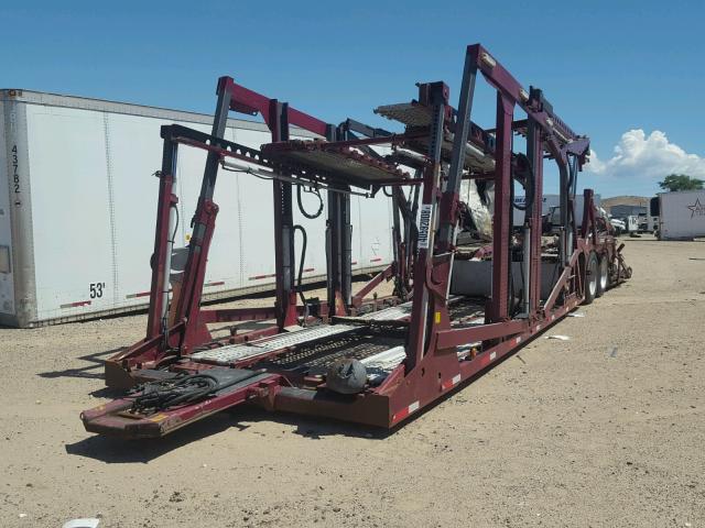 5E0AK144X7G081401 - 2007 COTTRELL CAR HAULER MAROON photo 2