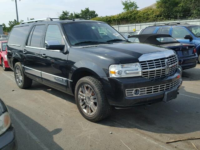 5LMFL27508LJ10435 - 2008 LINCOLN NAVIGATOR BLACK photo 1