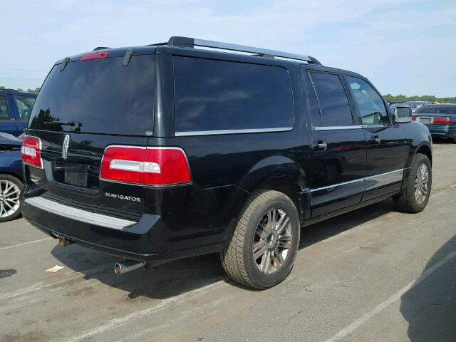 5LMFL27508LJ10435 - 2008 LINCOLN NAVIGATOR შავი ფოტო 4