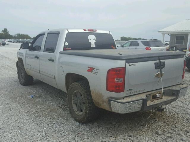 3GCPKSE3XBG241537 - 2011 CHEVROLET SILVERADO SILVER photo 3