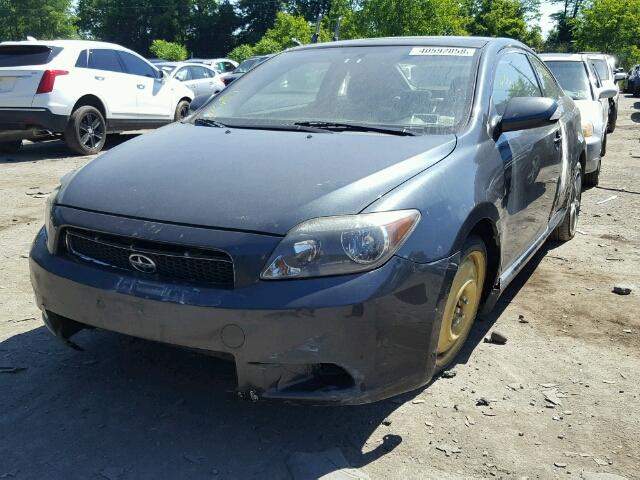 JTKDE167550028129 - 2005 TOYOTA SCION TC GRAY photo 2