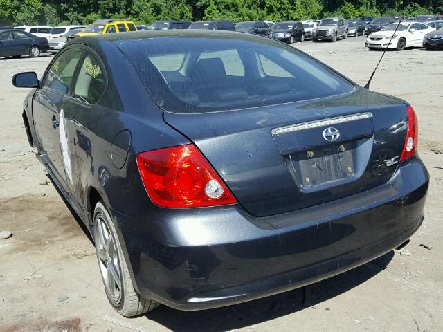 JTKDE167550028129 - 2005 TOYOTA SCION TC 灰色 照片 3