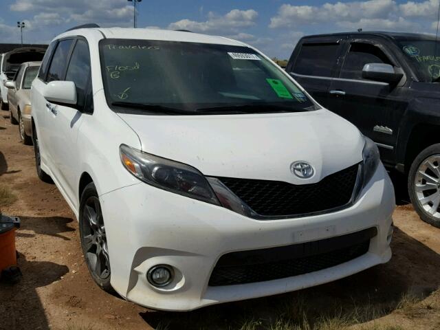 5TDXK3DC0GS741366 - 2016 TOYOTA SIENNA WHITE photo 1