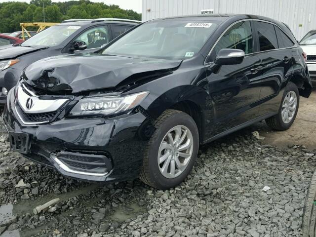 5J8TB4H38JL023332 - 2018 ACURA RDX BASE BLACK photo 2