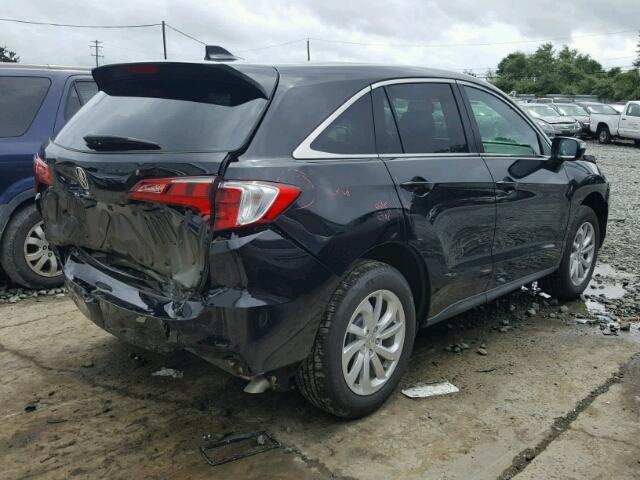 5J8TB4H38JL023332 - 2018 ACURA RDX BASE BLACK photo 4