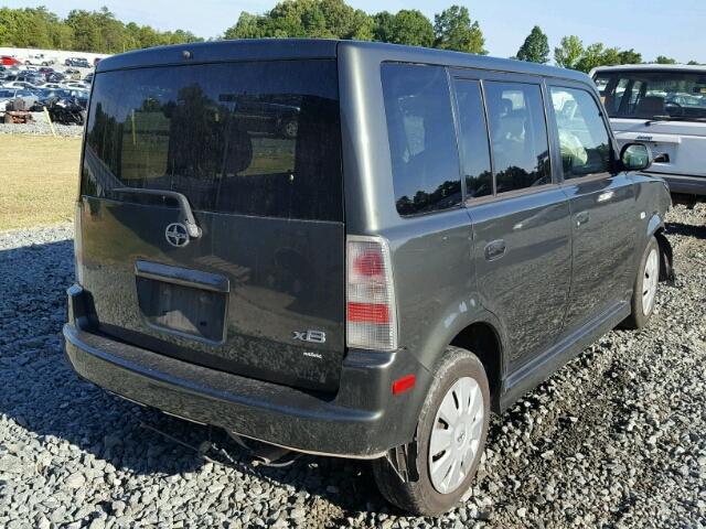JTLKT324564054224 - 2006 TOYOTA SCION XB 绿色 照片 4