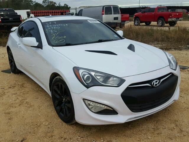 KMHHT6KD5EU120806 - 2014 HYUNDAI GENESIS CO WHITE photo 1