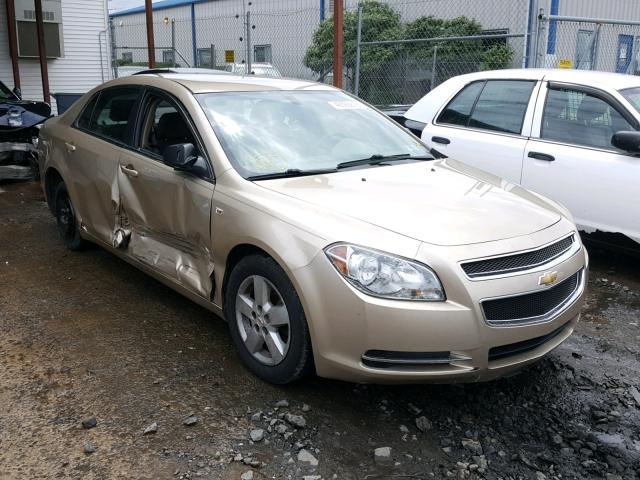 1G1ZG57B68F182778 - 2008 CHEVROLET MALIBU LS Bej foto 1