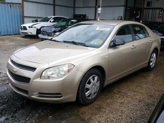1G1ZG57B68F182778 - 2008 CHEVROLET MALIBU LS Bej foto 2
