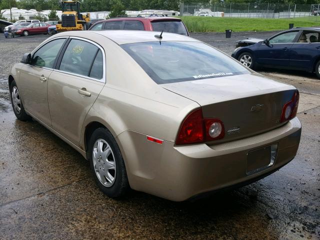 1G1ZG57B68F182778 - 2008 CHEVROLET MALIBU LS Bej foto 3