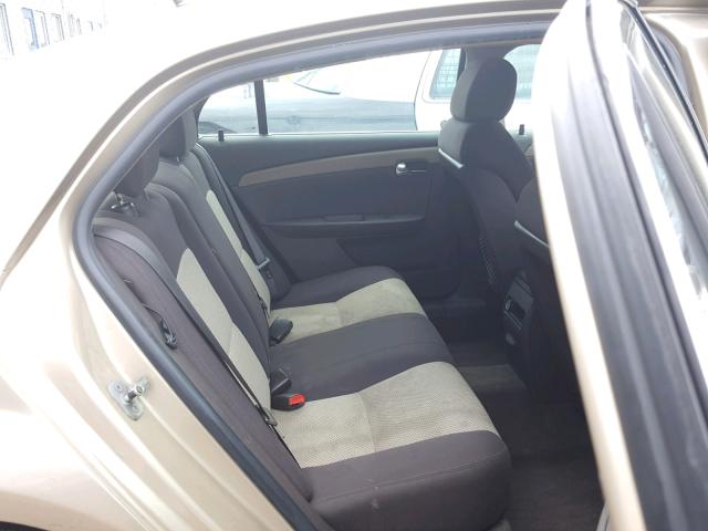 1G1ZG57B68F182778 - 2008 CHEVROLET MALIBU LS Bej foto 6
