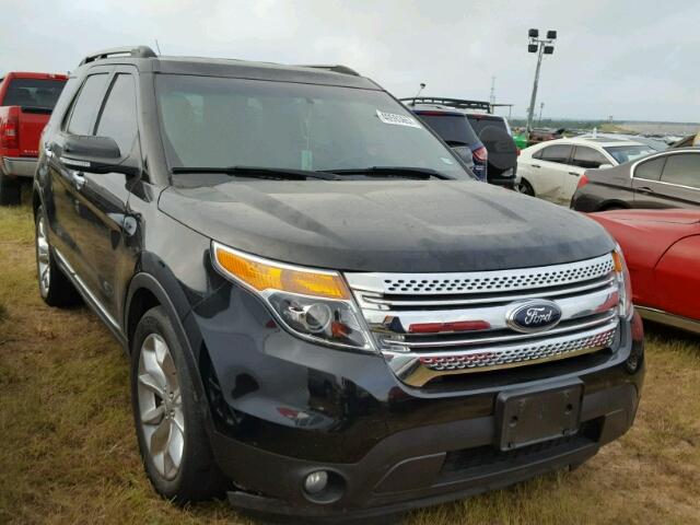 1FM5K7D87EGA88743 - 2014 FORD EXPLORER BLACK photo 1