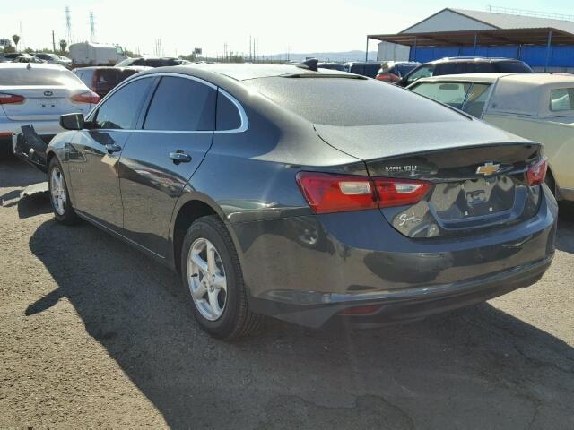 1G1ZB5ST0HF178787 - 2017 CHEVROLET MALIBU LS CHARCOAL photo 3