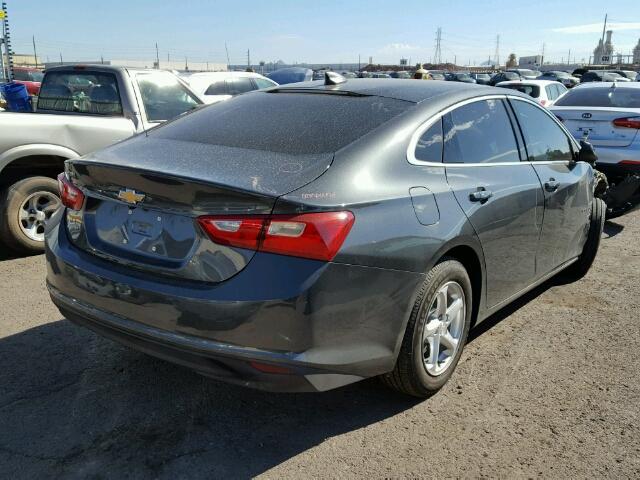 1G1ZB5ST0HF178787 - 2017 CHEVROLET MALIBU LS CHARCOAL photo 4