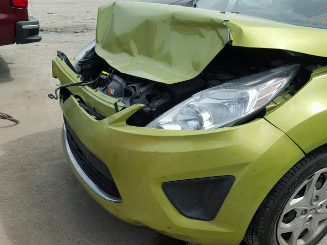 3FADP4EJ7CM134632 - 2012 FORD FIESTA SE GREEN photo 9