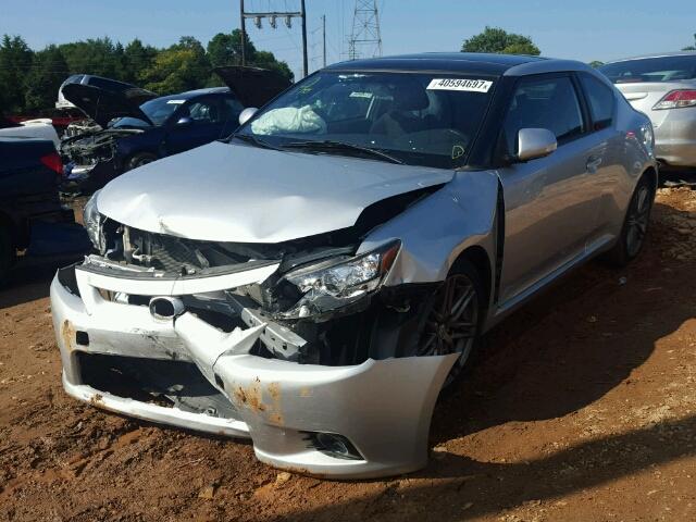 JTKJF5C7XD3063404 - 2013 TOYOTA SCION TC 银色 照片 2