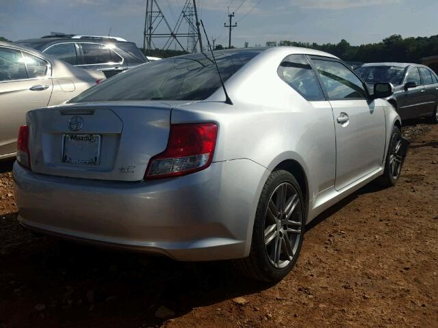 JTKJF5C7XD3063404 - 2013 TOYOTA SCION TC 银色 照片 4