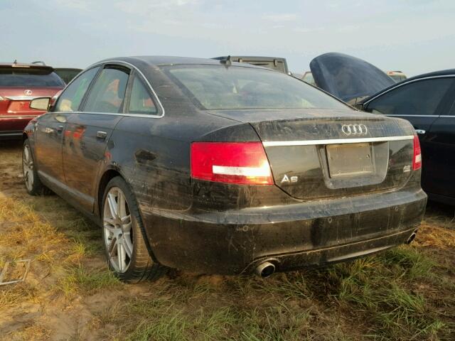 WAUDV74F48N022847 - 2008 AUDI A6 BLACK photo 3