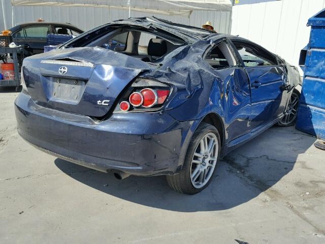 JTKDE167380243206 - 2008 TOYOTA SCION TC 蓝色 照片 4