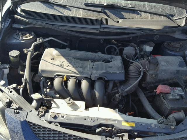 5Y2SL62893Z447576 - 2003 PONTIAC VIBE BLUE photo 7