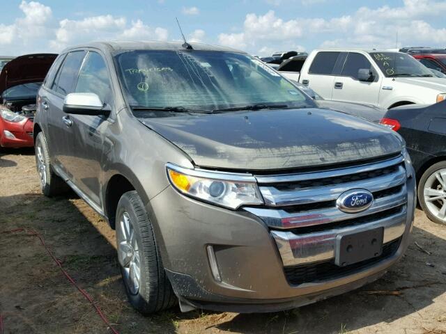 2FMDK3JC7DBB64478 - 2013 FORD EDGE SEL GRAY photo 1