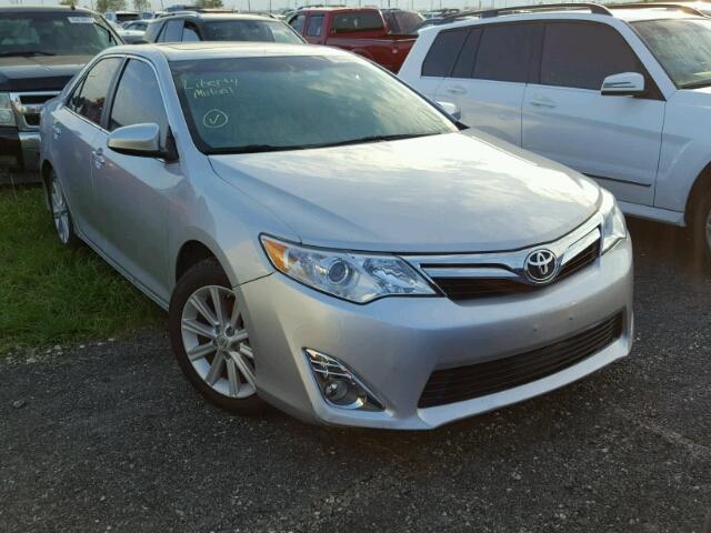 4T4BF1FK2ER376481 - 2014 TOYOTA CAMRY SILVER photo 1