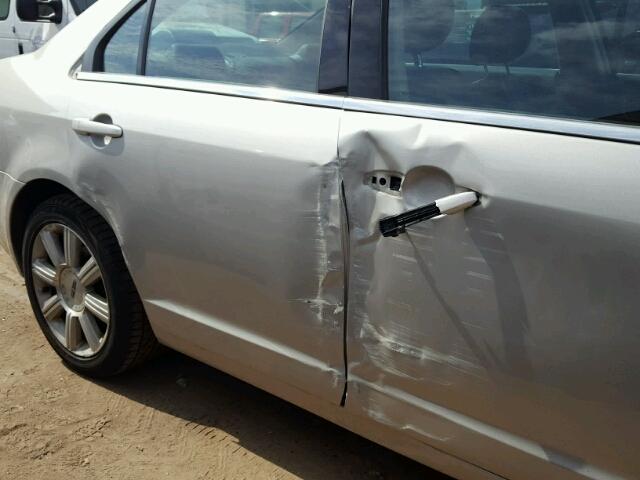 3LNHM28TX8R647577 - 2008 LINCOLN MKZ Marrón foto 9