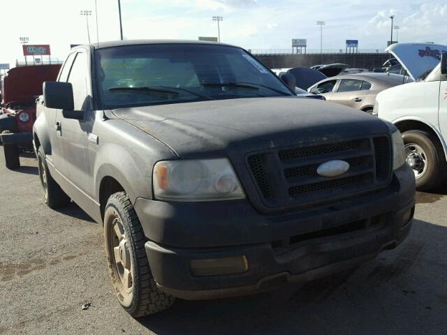 1FTRF02W34KD78444 - 2004 FORD F150 BLACK photo 1